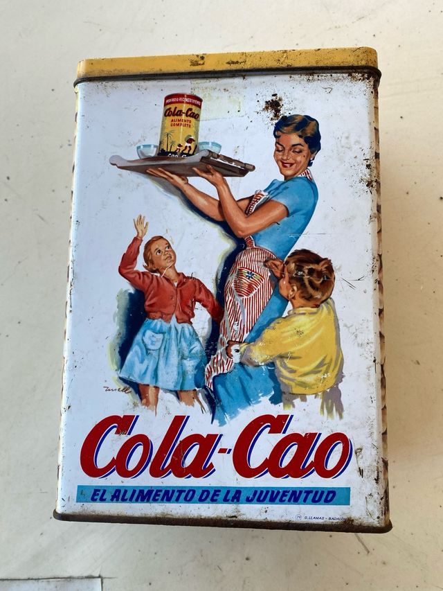 Antiguo Bote Cola-Cao