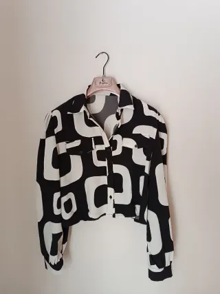 Camicia donna fantasia geometrica