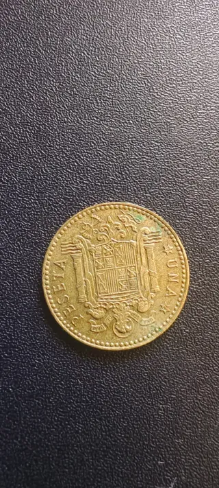 Moneda 1 Peseta 1975 Juan Carlos I Rey de España