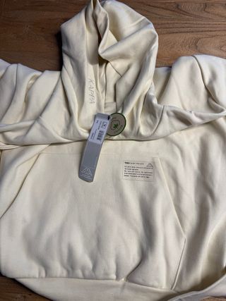 Sudadera Kappa Beige XL Hombre Nueva