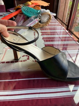 Sandalias Alex Silva  y Negro