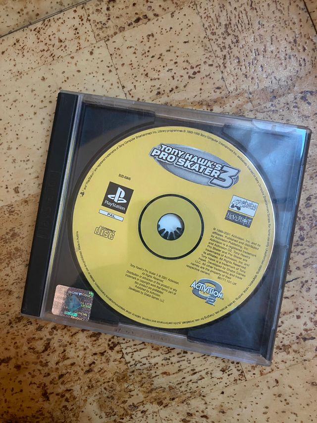 Tony Hawk's Pro Skater 3 PS1 PAL
