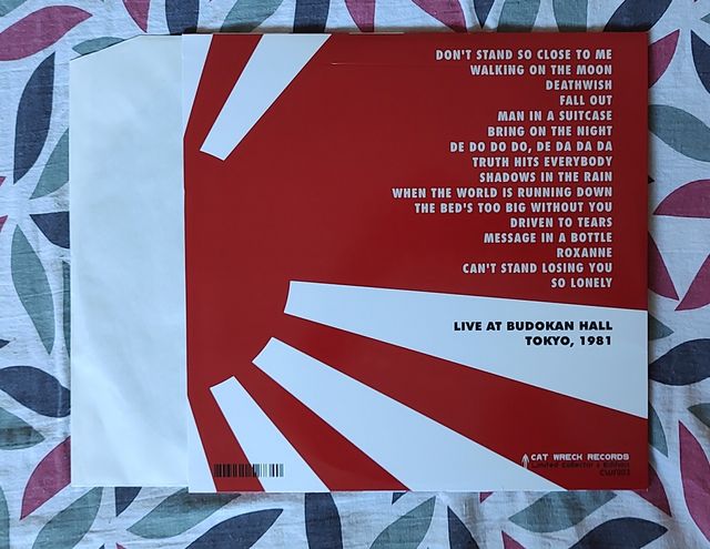 The Police - Budokan Hall - 2 Vinili