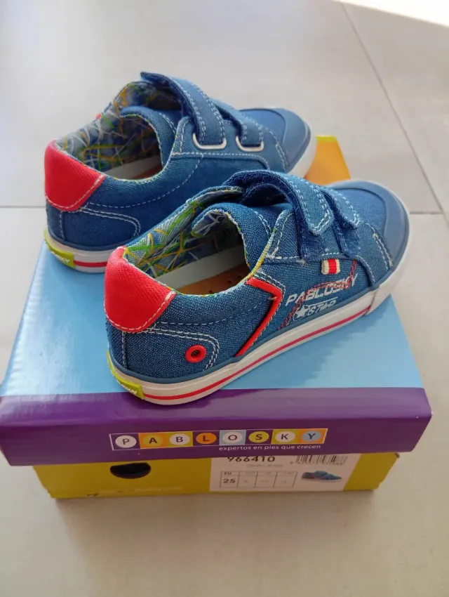 Zapatillas Pablosky Talla 25 Azul