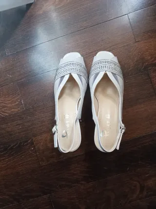 Scarpe eleganti grigie/argento Tg 39