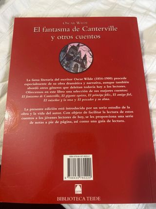 Biblioteca Teide 008 - El fantasma de Cantervil...
