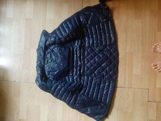 Chaqueta finita acolchada azul mujer Lauren