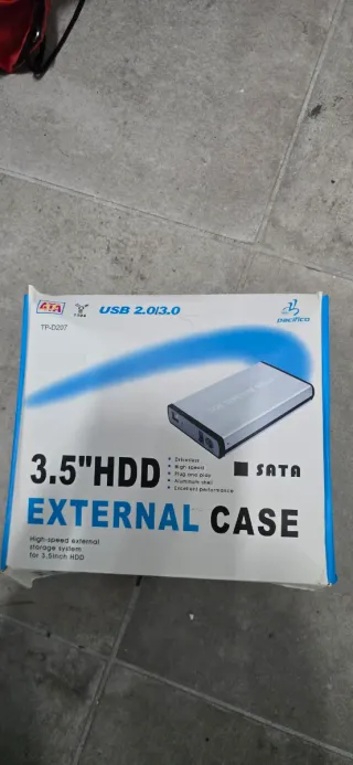 Caja Externa HDD 3.5 USB 2.0/3.0 SATA