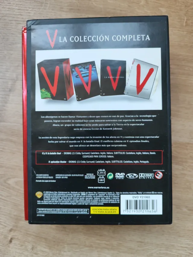 V - Colección Completa Terror DVD