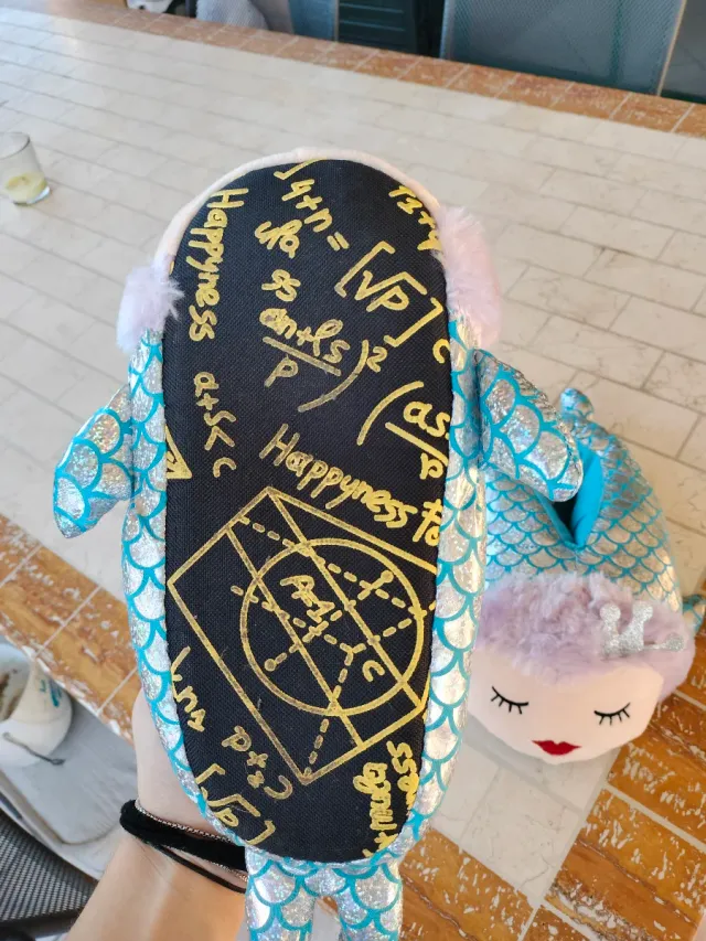 Pantofole invernali bambina sirena