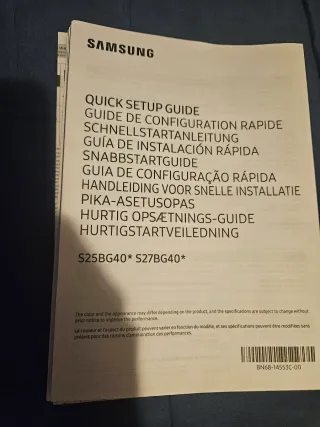 Monitor IPS Samsung G40 24 pulgadas