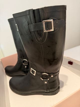 Botas de agua Mustang Negras Talla X