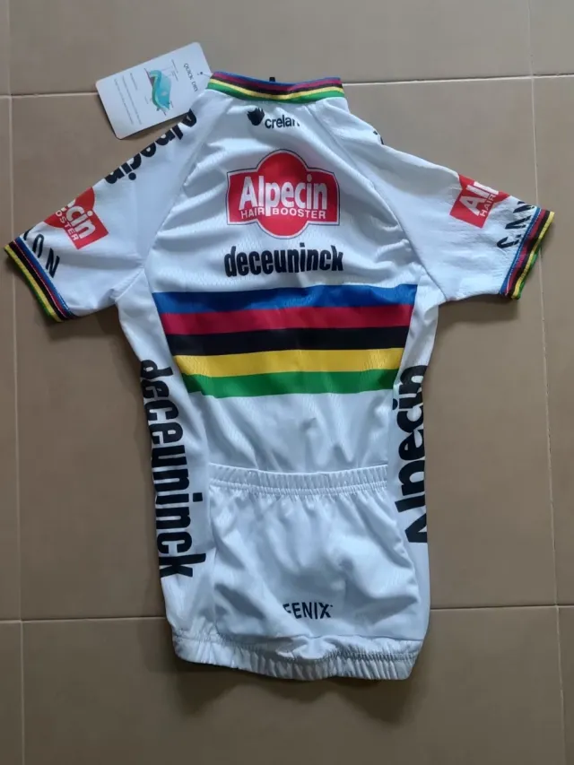 Maillot Ciclismo Niño Campeón Mundo Alpecin