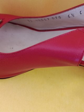 Scarpe Salvatore Ferragamo Tg 36.5 Rosse 