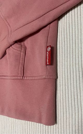 Sudadera Element chica rosa talla M