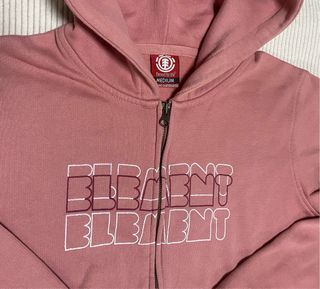 Sudadera Element chica rosa talla M