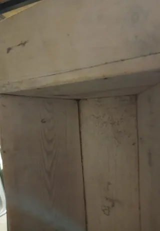 Artesa de madera rústica