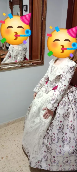 Traje Fallera Niña 10-11 Años