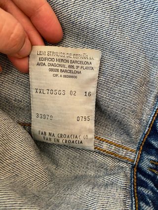 Cazadora Vaquera Levi's Azul