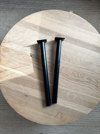 Patas de mesa o banco acero