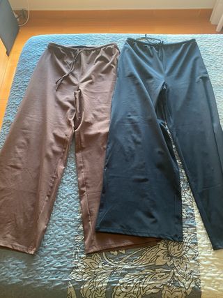 Pantalones Zara pata elefante talla L