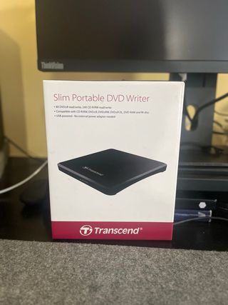 Grabadora Transcend Slim Portable DVD Writer