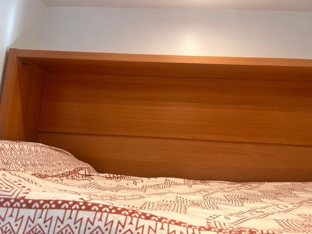 Litera abatible 3 camas madera y metal