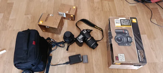 Cámara Nikon D80 Kit AF-S DX 18-55 VR