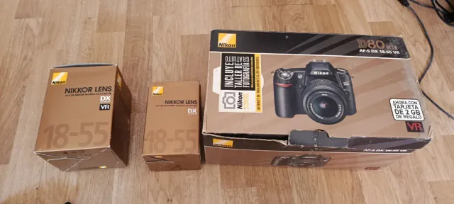 Cámara Nikon D80 Kit AF-S DX 18-55 VR