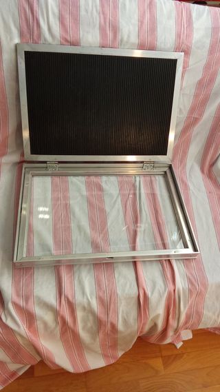 Vitrina Acero Inoxidable para Carteles