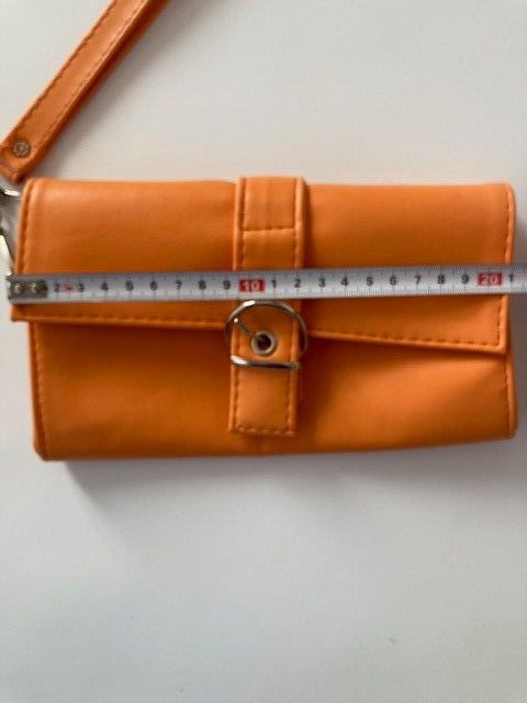 Bolso de mano naranja vintage