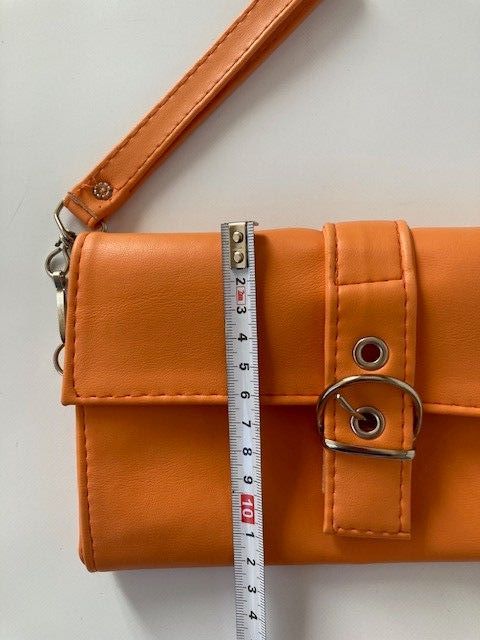 Bolso de mano naranja vintage