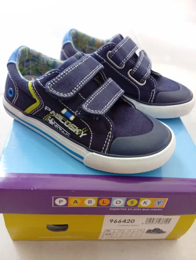 Zapatillas Pablosky Azul Marino Talla 25