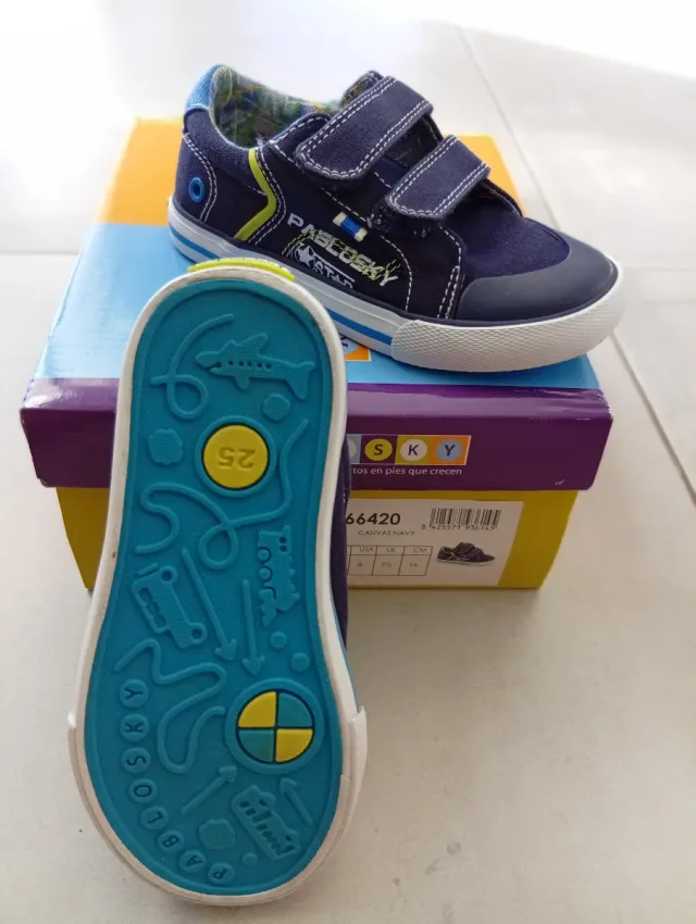 Zapatillas Pablosky Azul Marino Talla 25