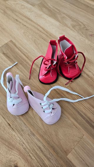 SOLO HOY 11 pares zapatos muñeca
