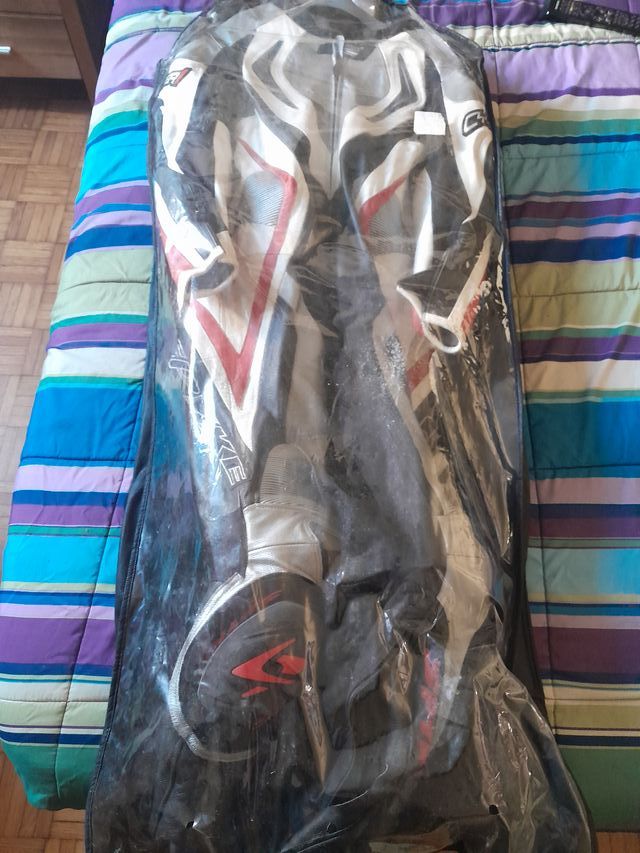 Tuta Moto Pelle Spike Cyber T Completa Taglia M