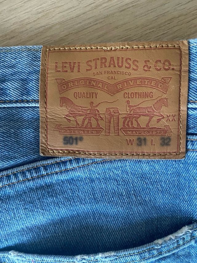 Levi's 501 Jeans Azules W 31 L 32