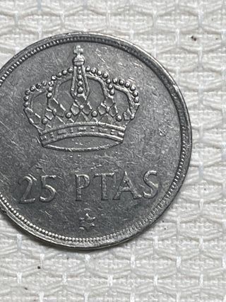 5 Monedas 25 Ptas 1975 Estrella 77,78,79,79,80