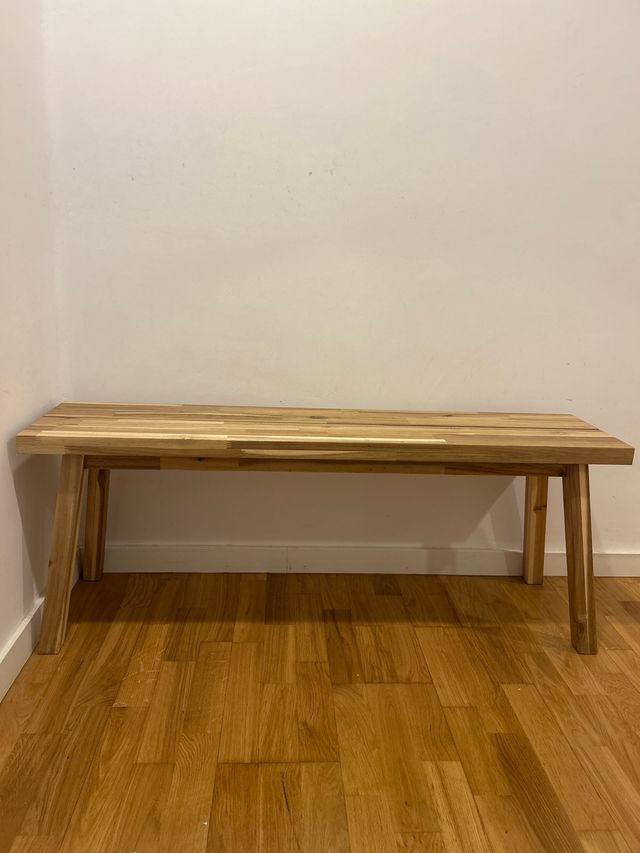 Banco de madera 120x30