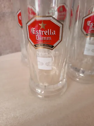 Jarras Estrella Damm Edición Forum (6 uds)
