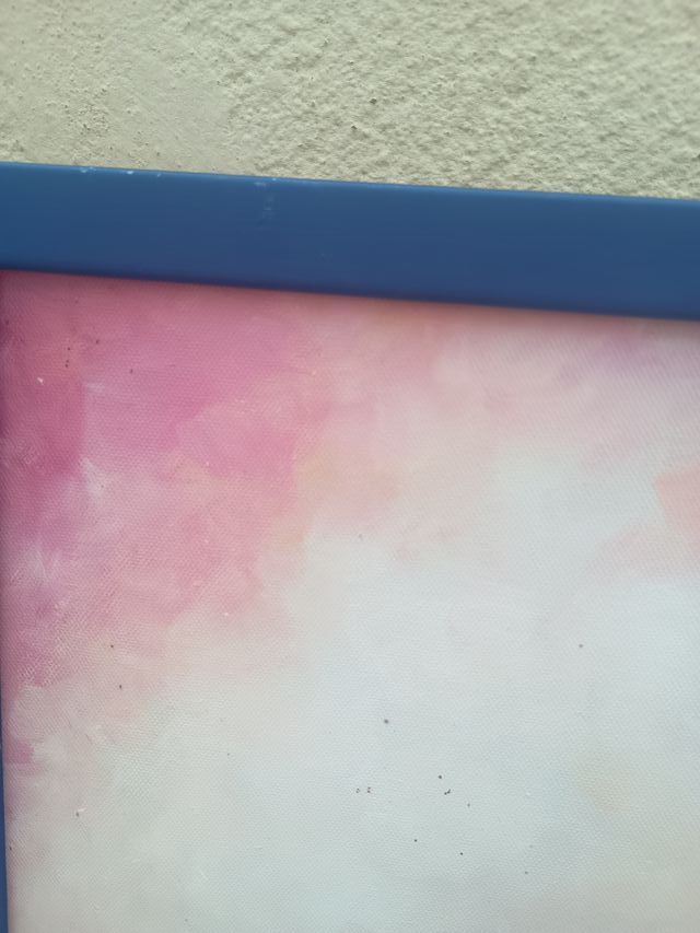 Cuadro al óleo grande hecho a mano