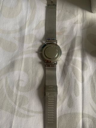 Reloj Valkur Plata y Blanco