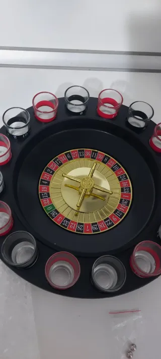 Roulette con Bicchierini - Gioco da Tavolo