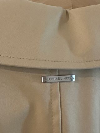Gabardina Michael Kors Beige Talla M