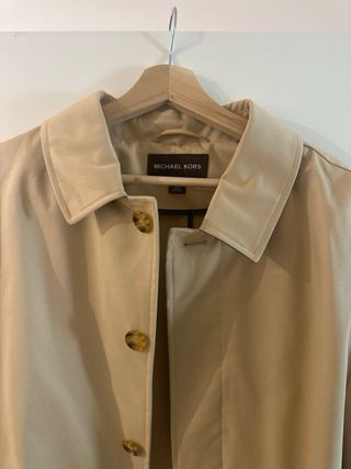 Gabardina Michael Kors Beige Talla M