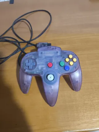 Controller viola trasparente per Nintendo N64