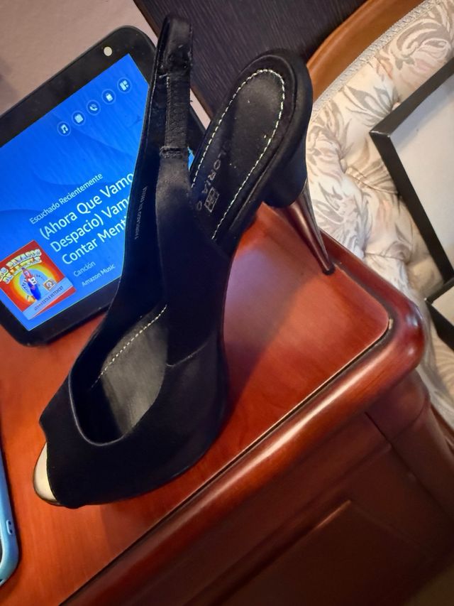 Tacones Gloria Ortiz Negros