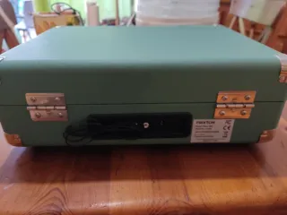 Giradischi vintage Pyle Mint e Black