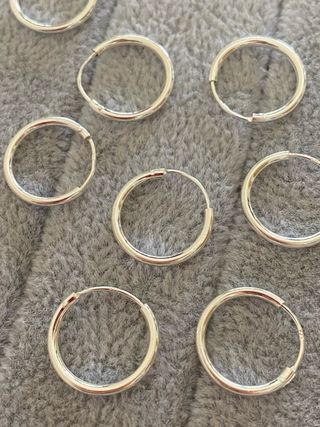 Aros Plata de Ley 925 - 15mm