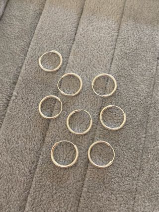 Aros Plata de Ley 925 - 15mm